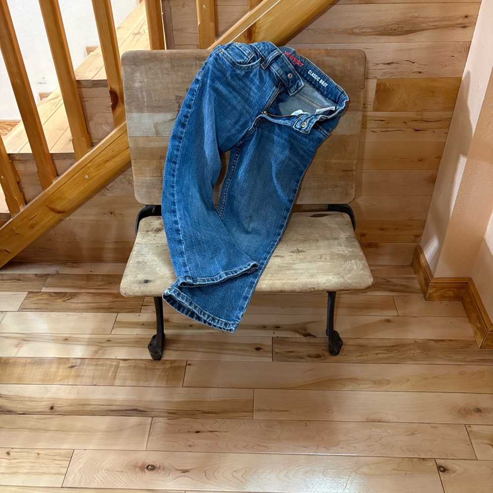 Wrangler Kids Blue Jeans Size 6 slim